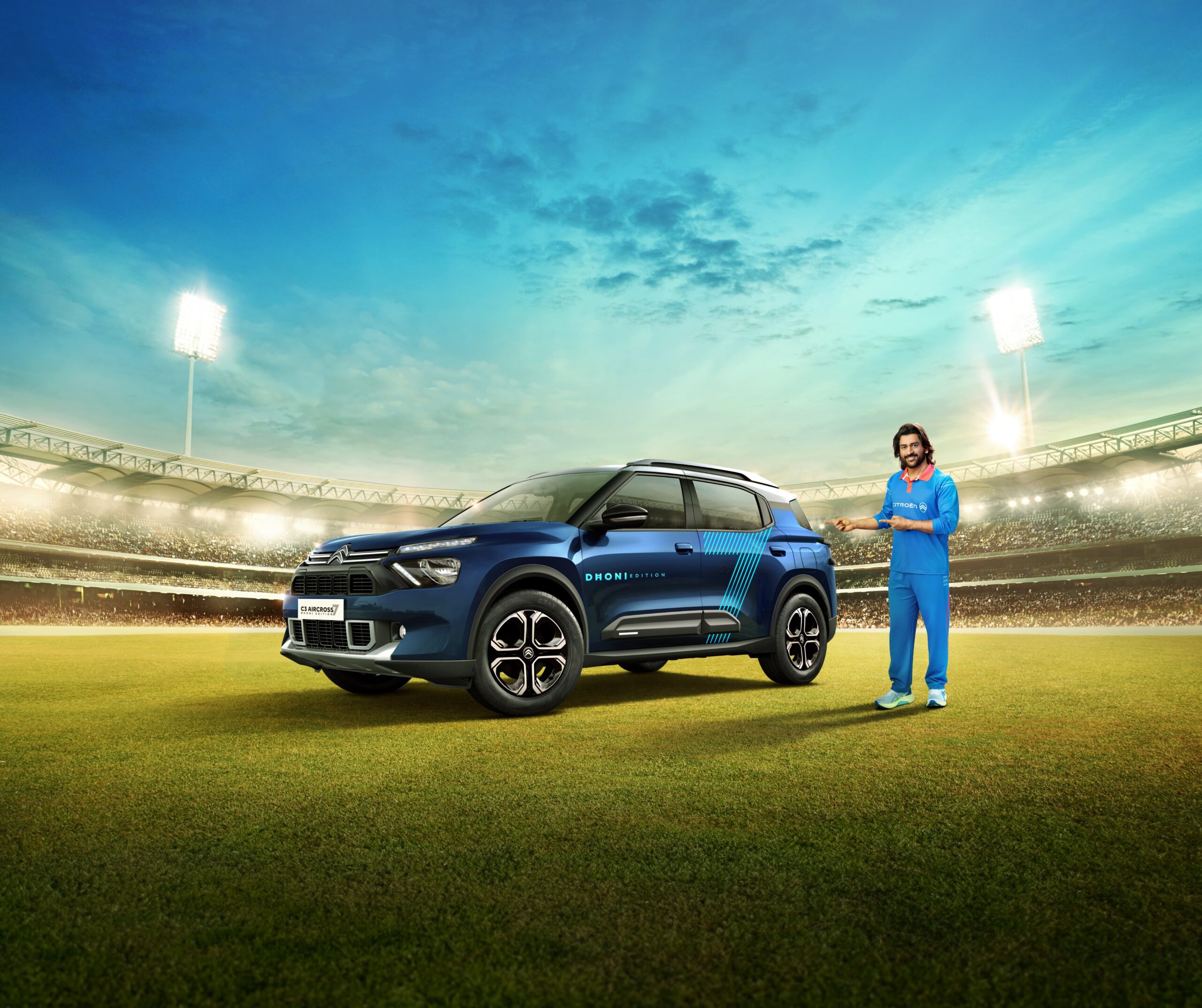 Citroën Launches Special C3 Aircross 'Dhoni Edition'