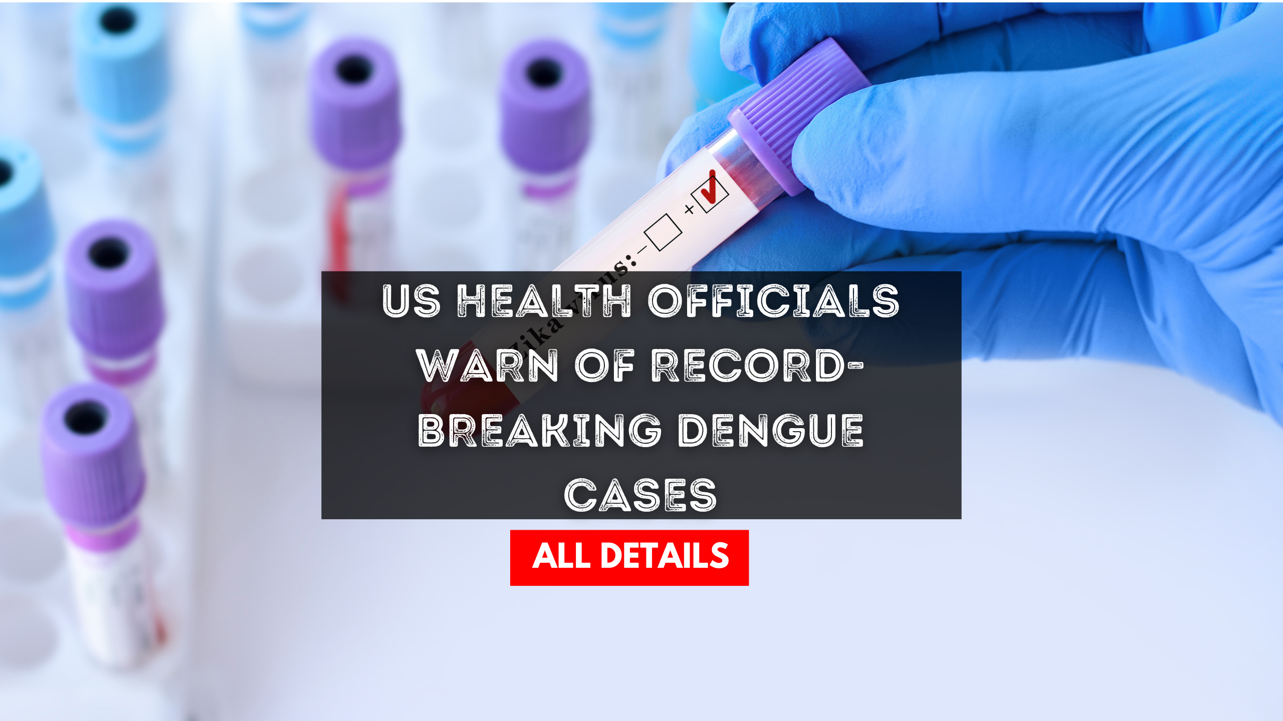 US Health Officials Warn of Record-Breaking Dengue Cases