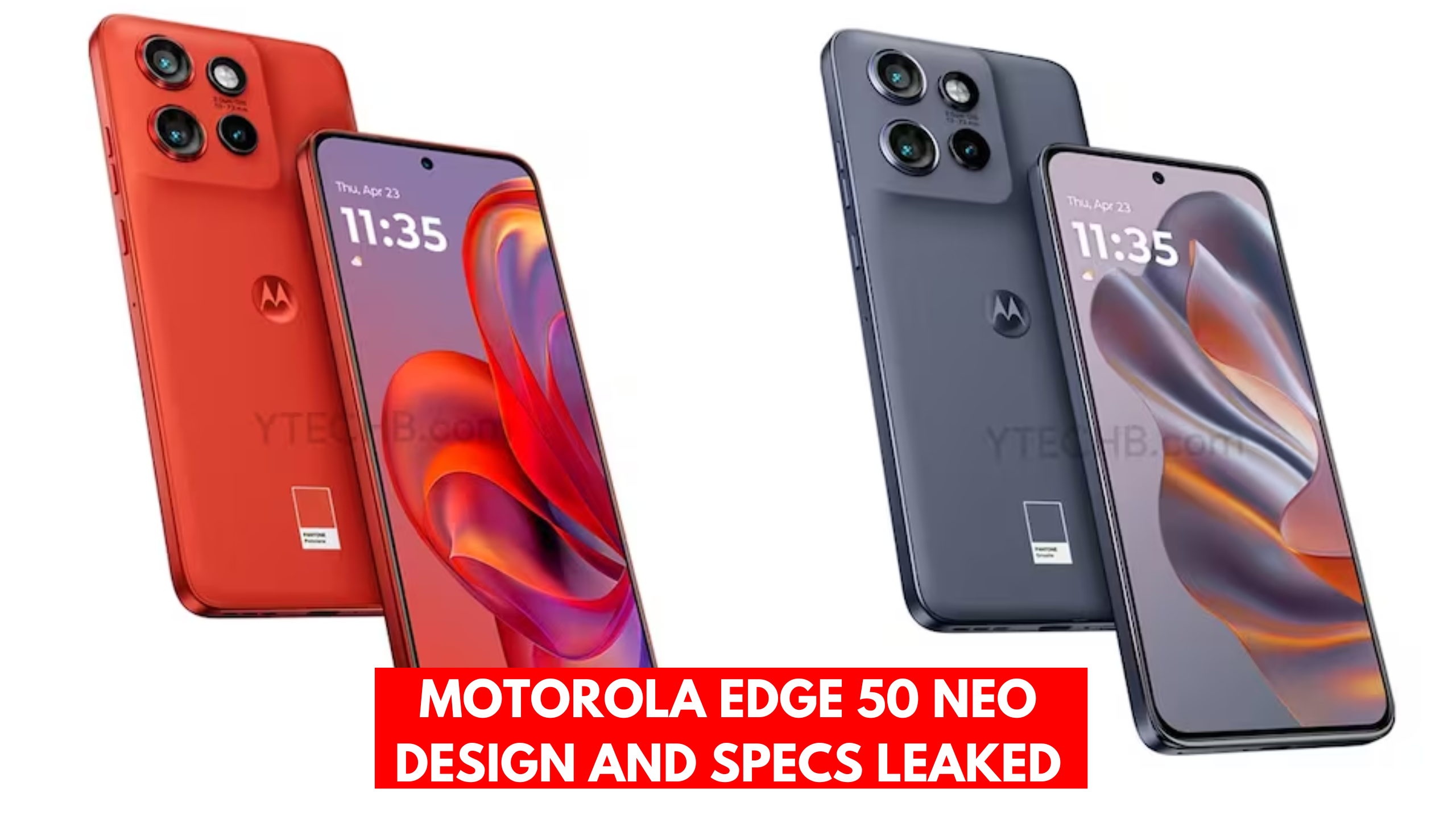 Motorola Edge 50 Neo Design and Specs Leaked: Dimensity 7300, 4,310mAh Battery