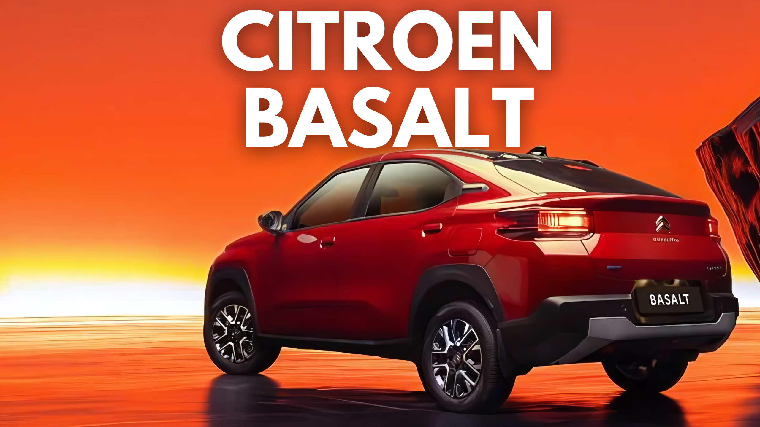 Citroen Basalt Coupe SUV Unveiled Ahead Of Launch In August