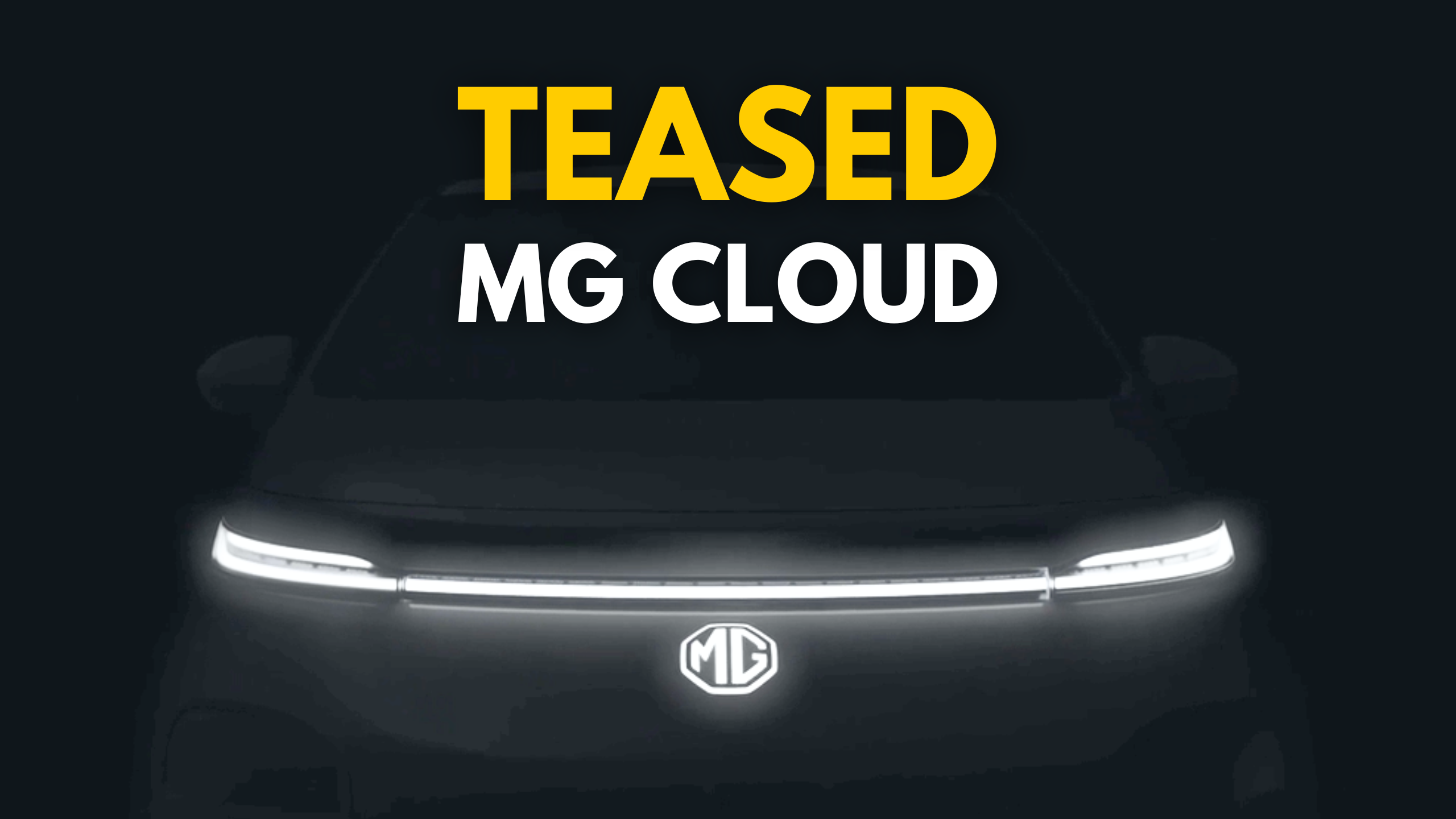 MG Cloud EV Teased: Key Features and Interior Revealed