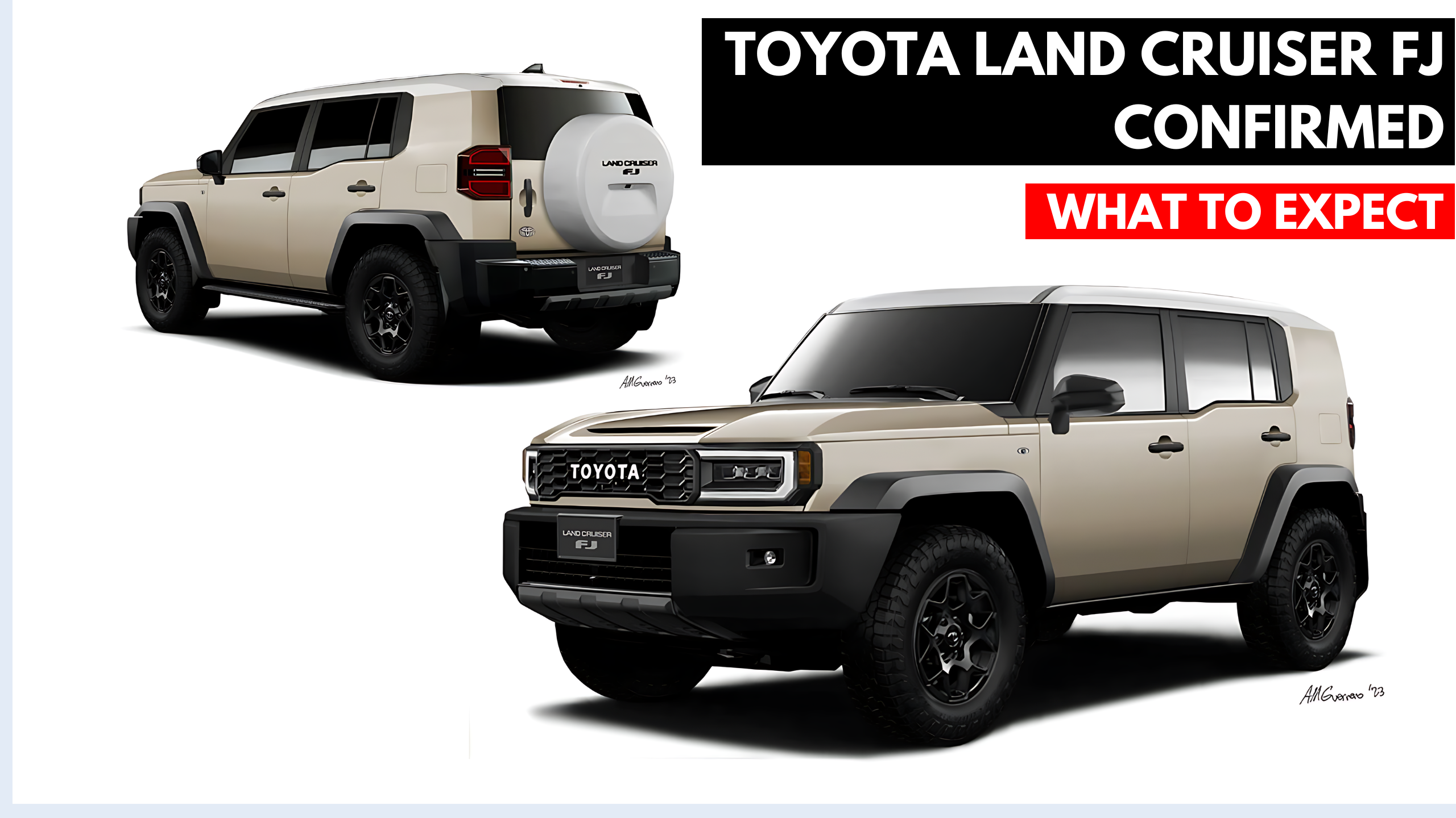 Toyota Land Cruiser FJ Confirmed: What to Expect