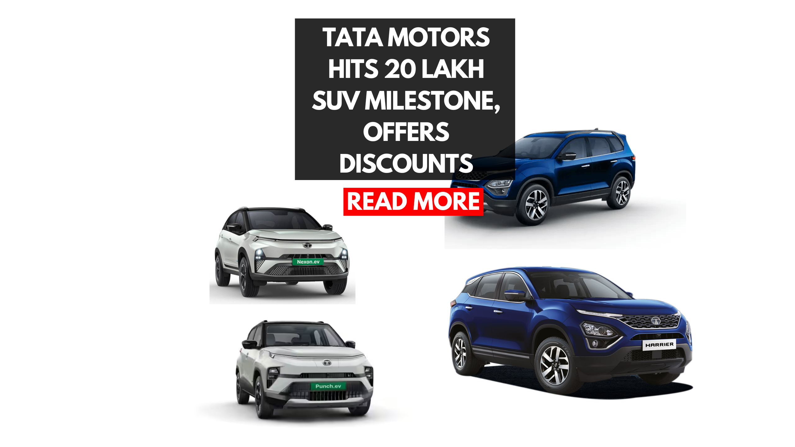 Tata Motors Celebrates 2 Million SUVs with Special Offers