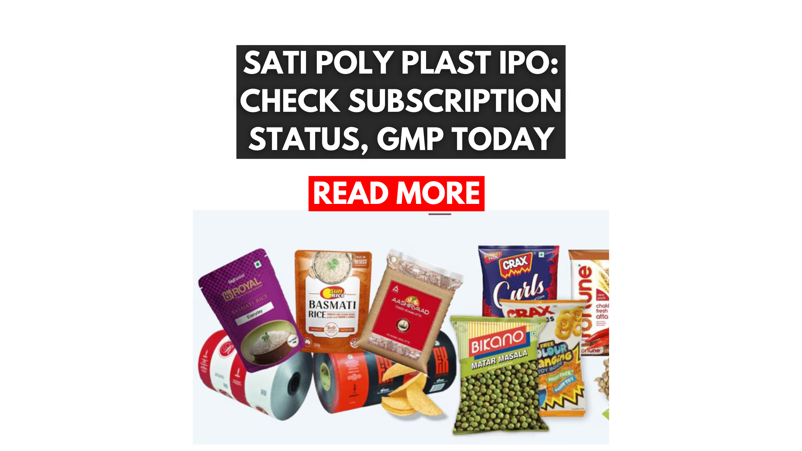 Sati Poly Plast IPO: Check Subscription Status, GMP Today