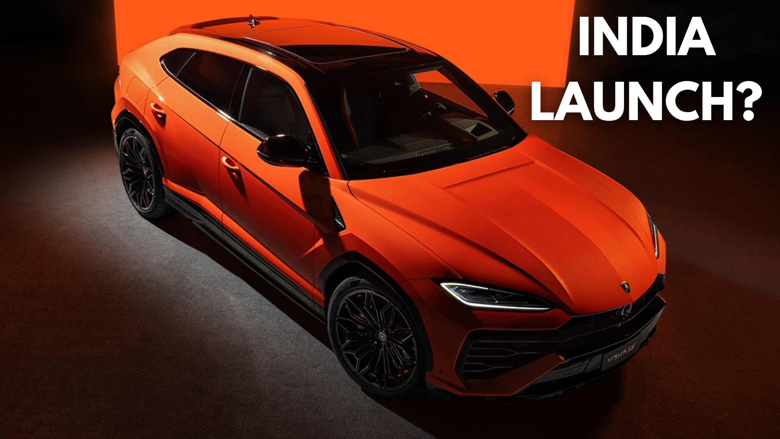 Lamborghini Urus SE Launching in India on August 9