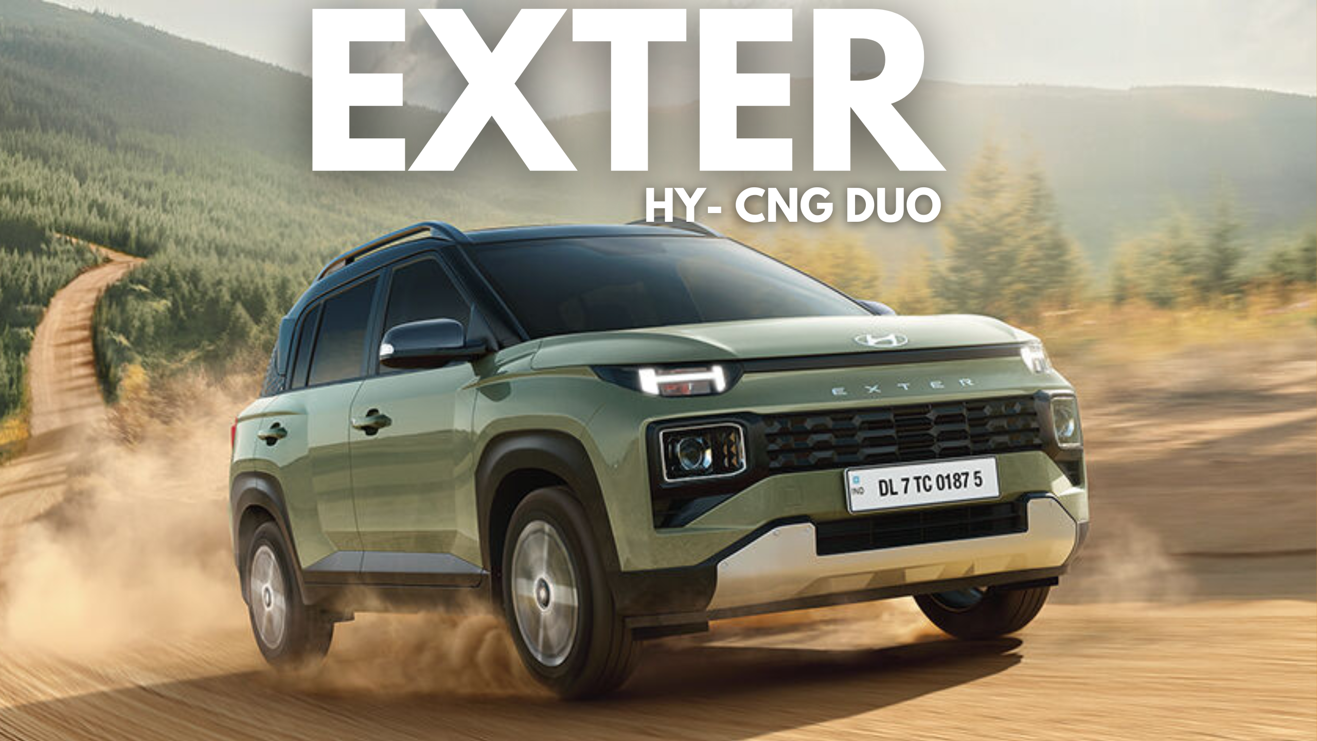 Hyundai Unveils EXTER Hy-CNG Duo: A Sporty and Sustainable Entry-Level SUV