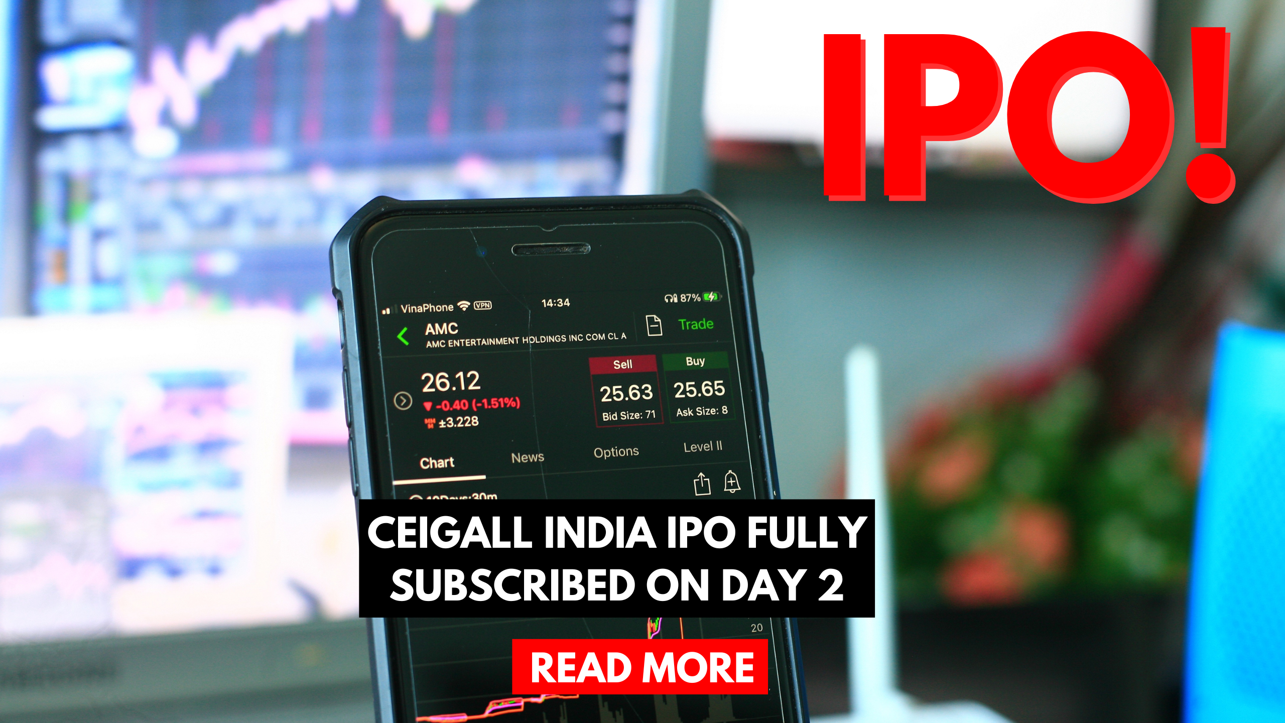 Ceigall India IPO Fully Subscribed on Day 2 |Latest Updates