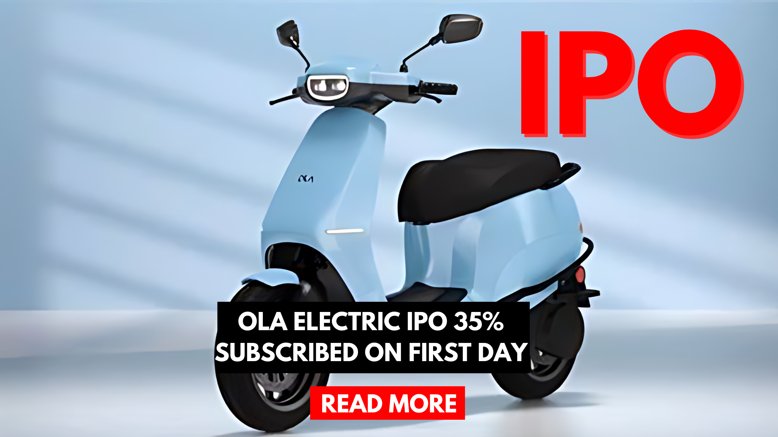 Ola Electric's IPO Sees 35% Subscription on First Day