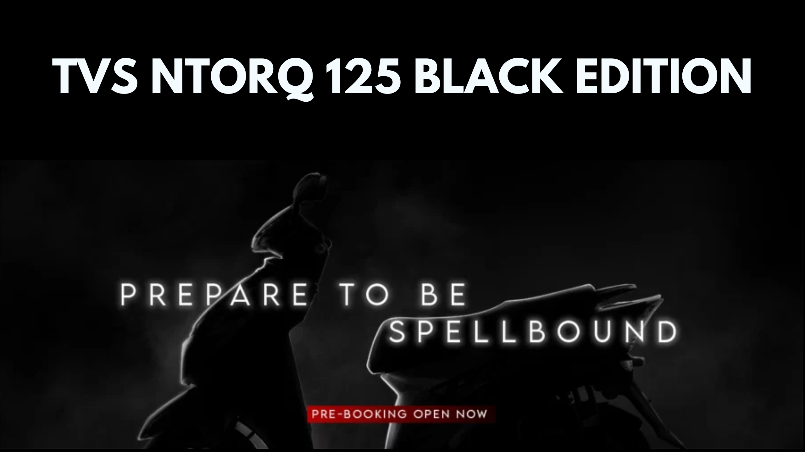 TVS Ntorq 125 Black Edition Teased | Launch Soon