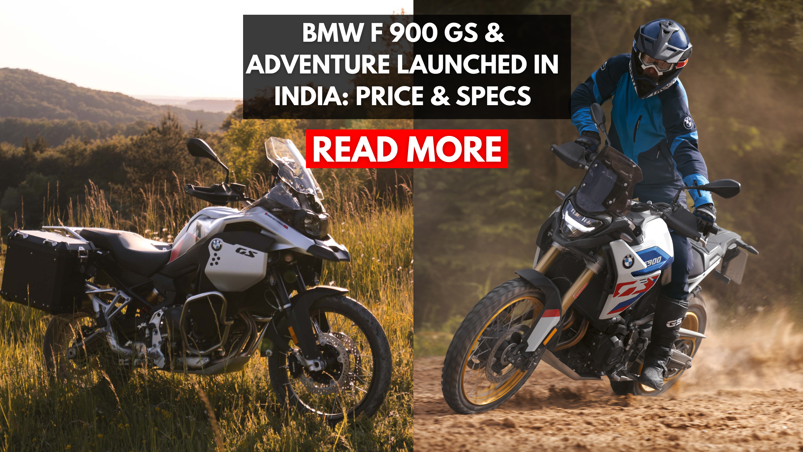 BMW F 900 GS & Adventure Launched in India: Price & Specs