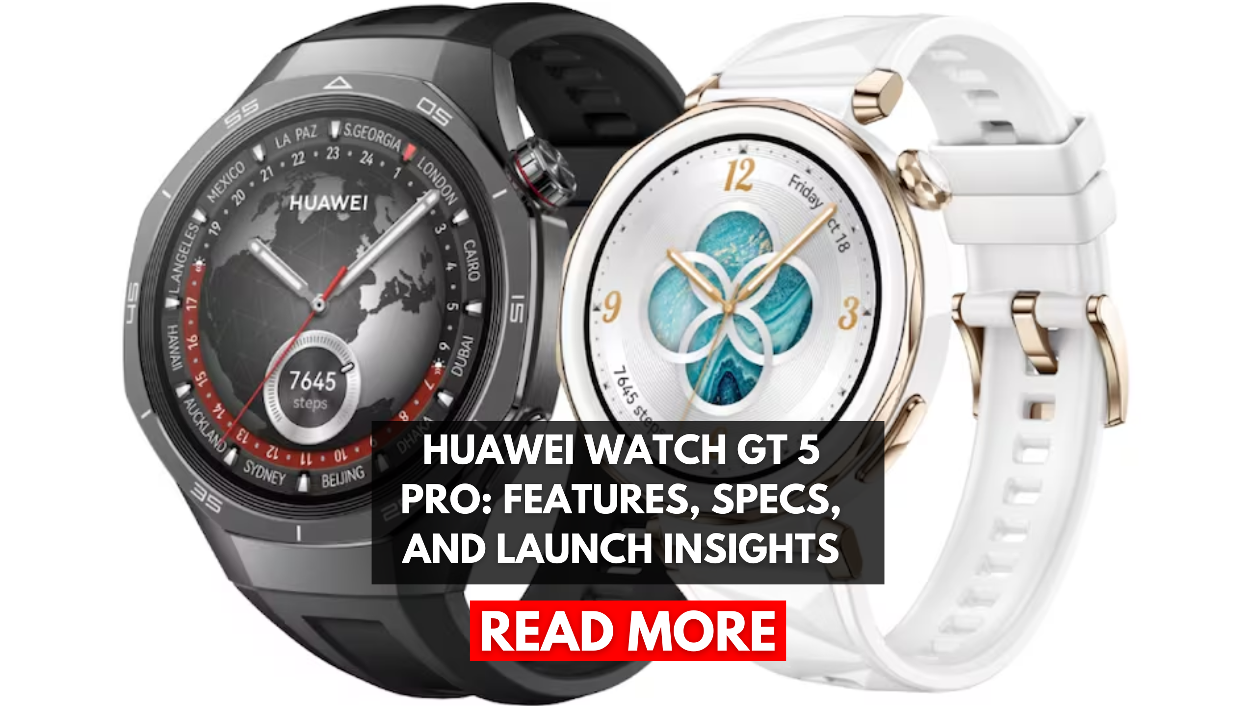 Huawei Watch GT 5 Pro: Features, Specs, and Launch Insights